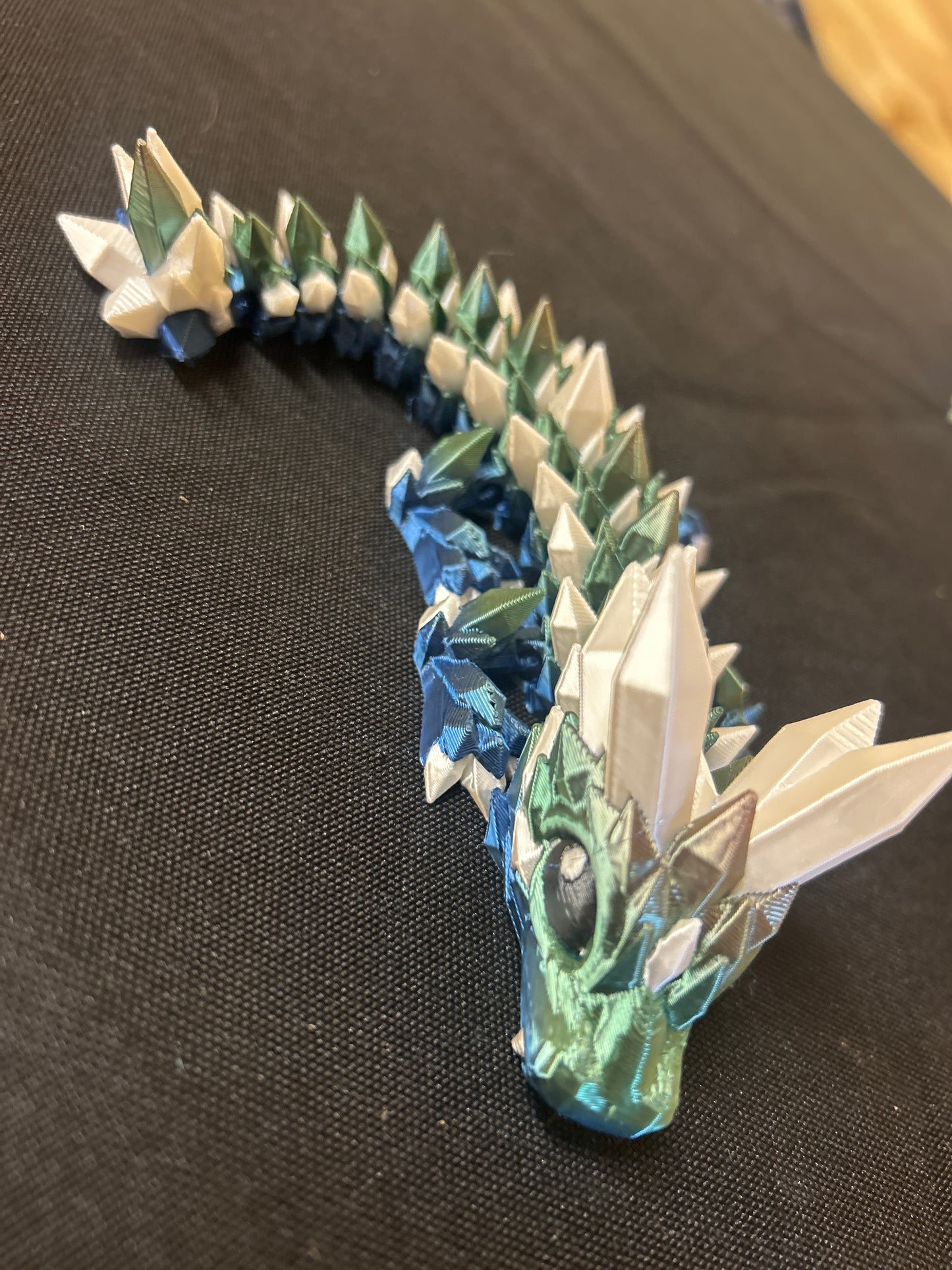 Baby White Crystal Dragon