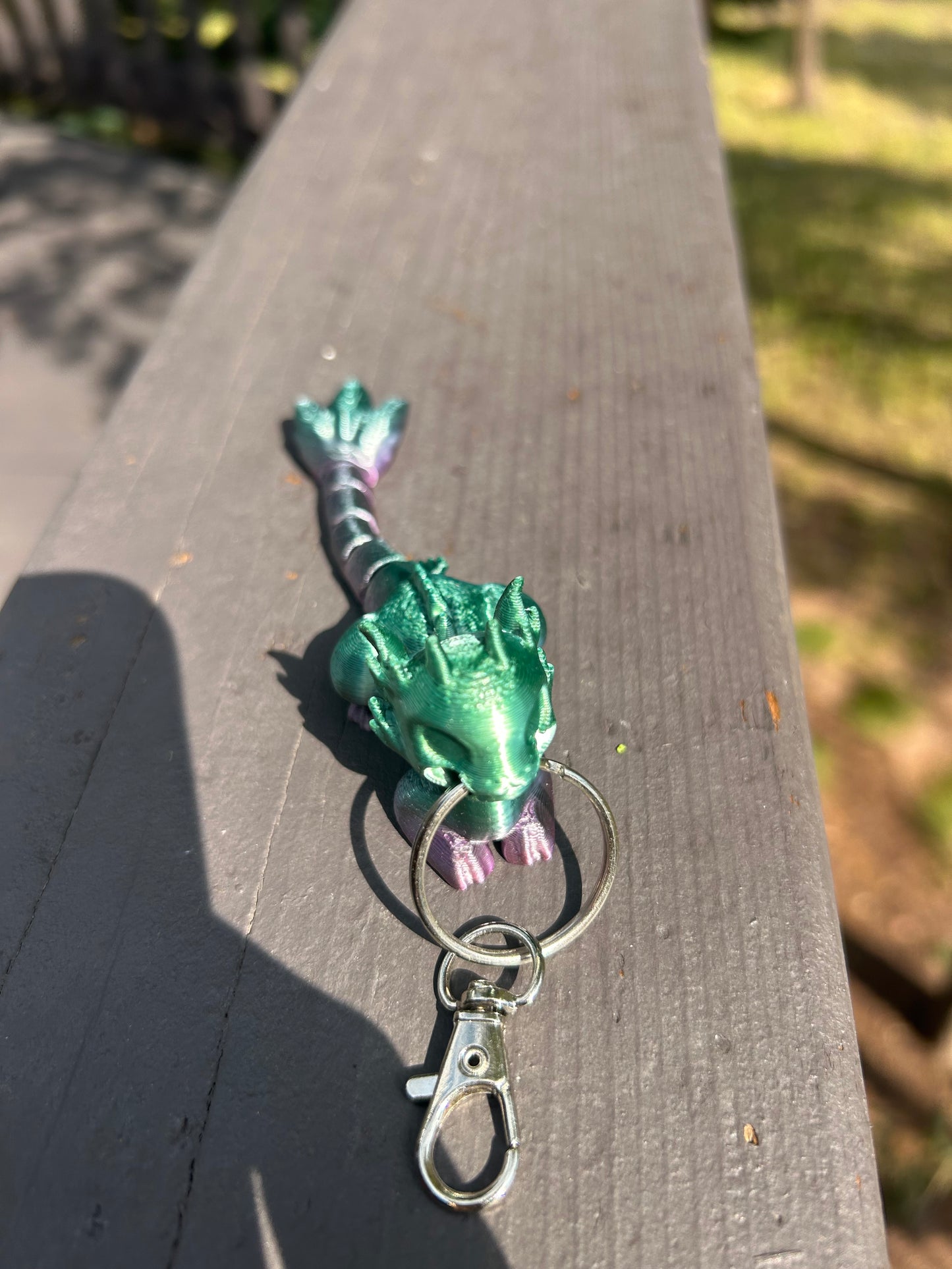 Cat Dragon Keychains
