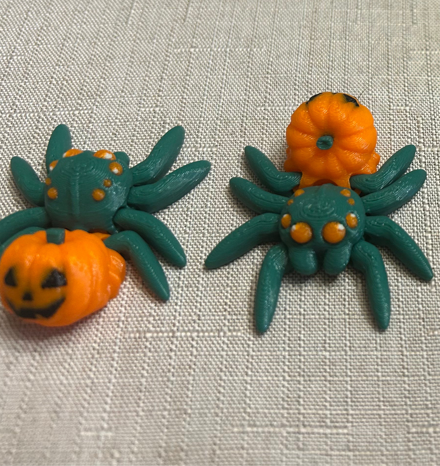 Pumpkin Spiders