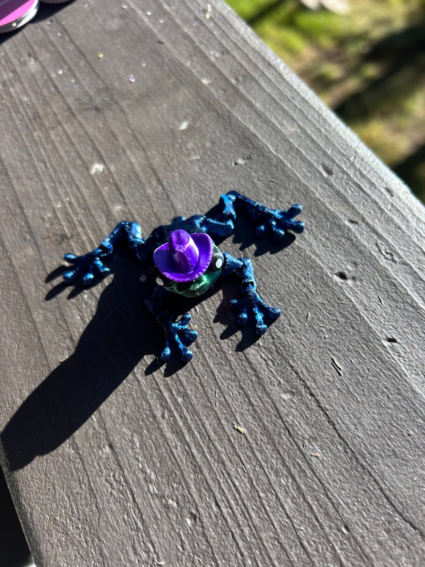 Tiny Cowboy Frog Magnet