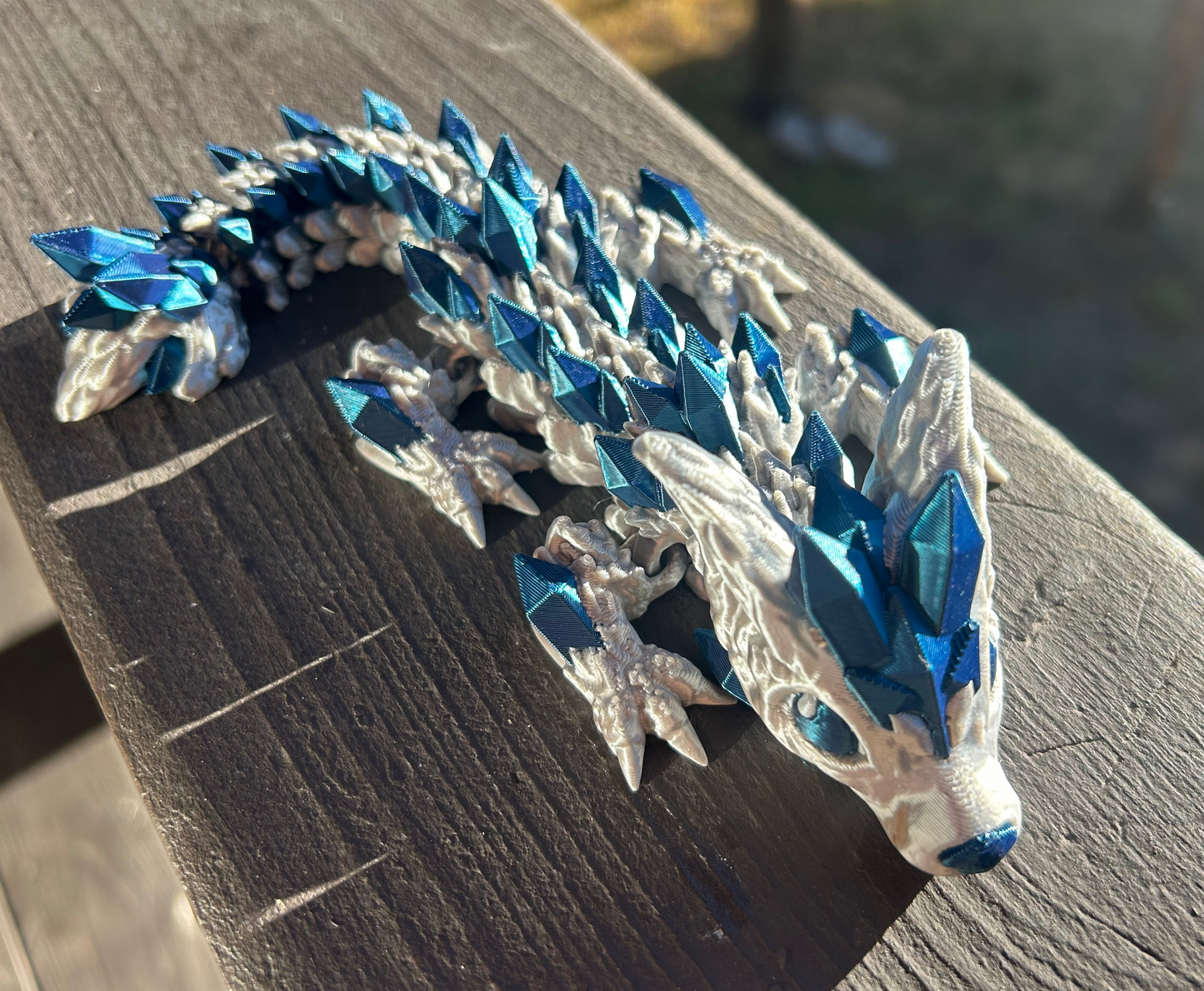 Baby Crystal Wolf Dragon