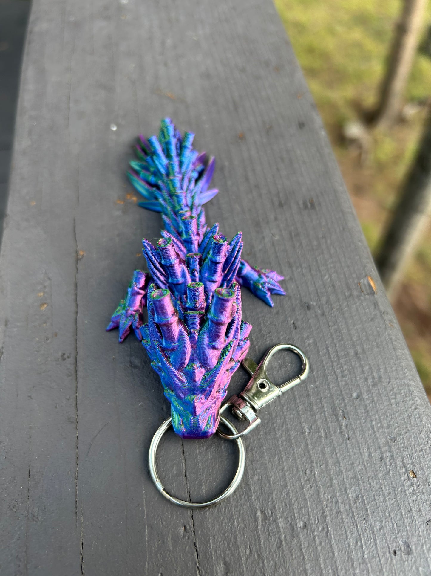 Bamboo Dragon Tadling Keychains
