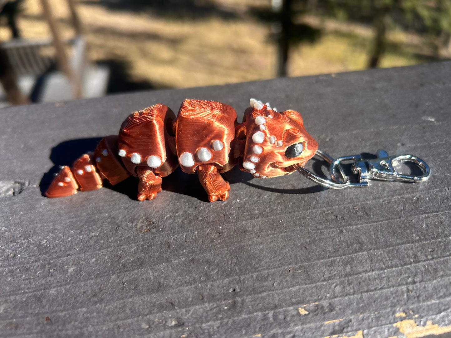 Baby Bearded Dragon Keychains