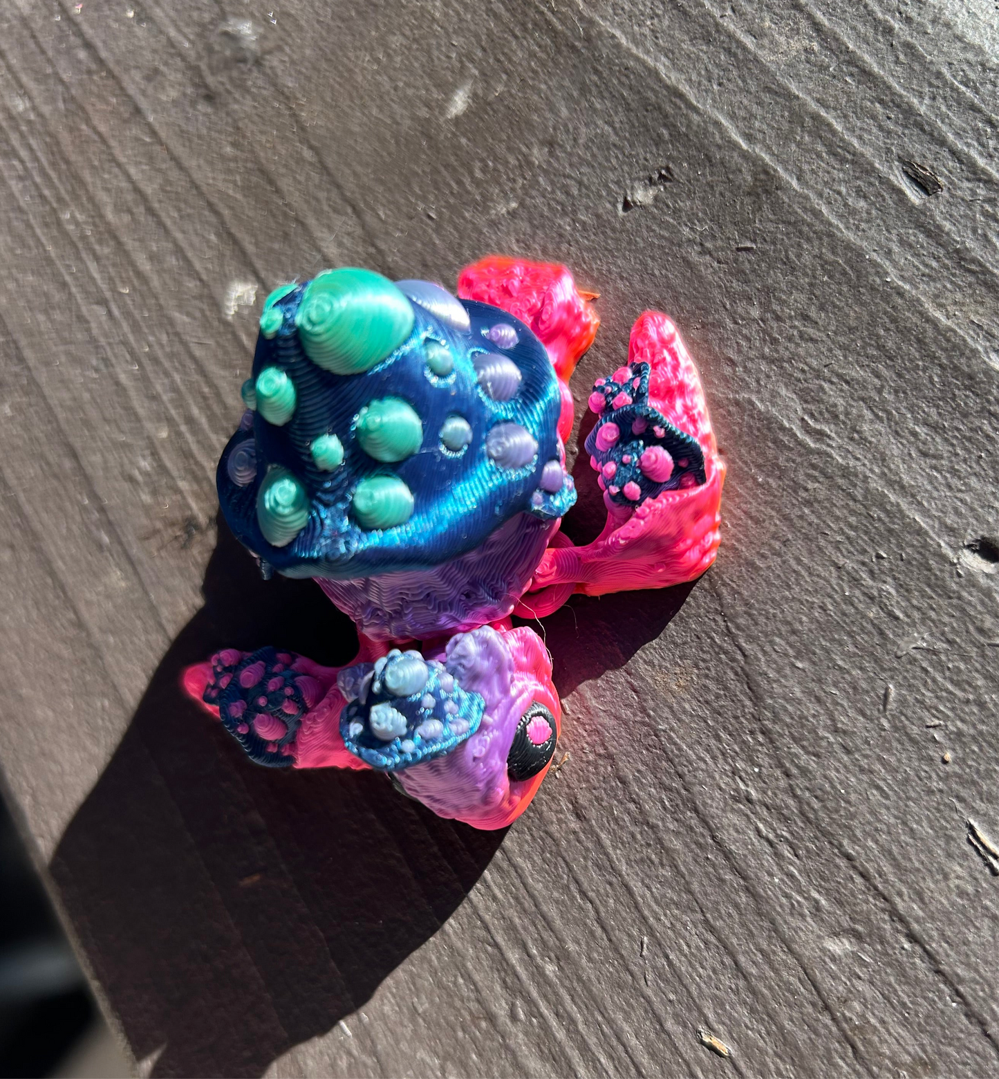 Tiny Mushroom Turtle Magnets