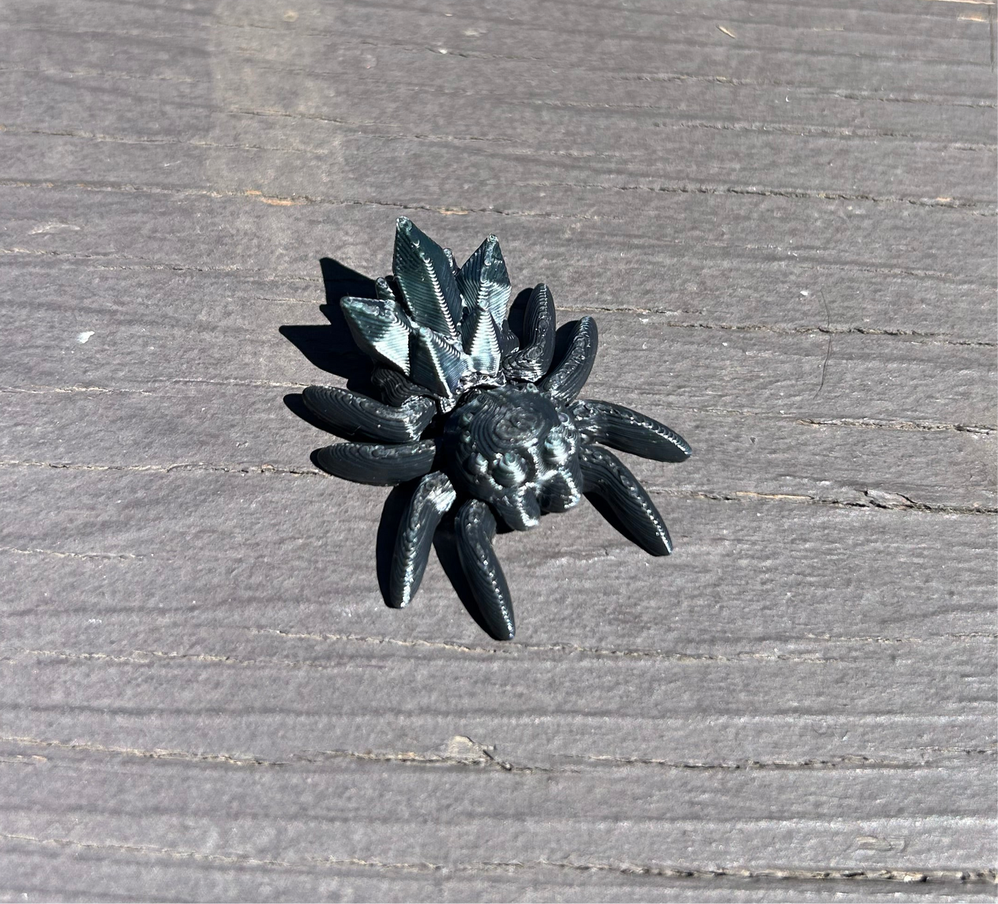 Magnetic Articulated Crystal Spiders