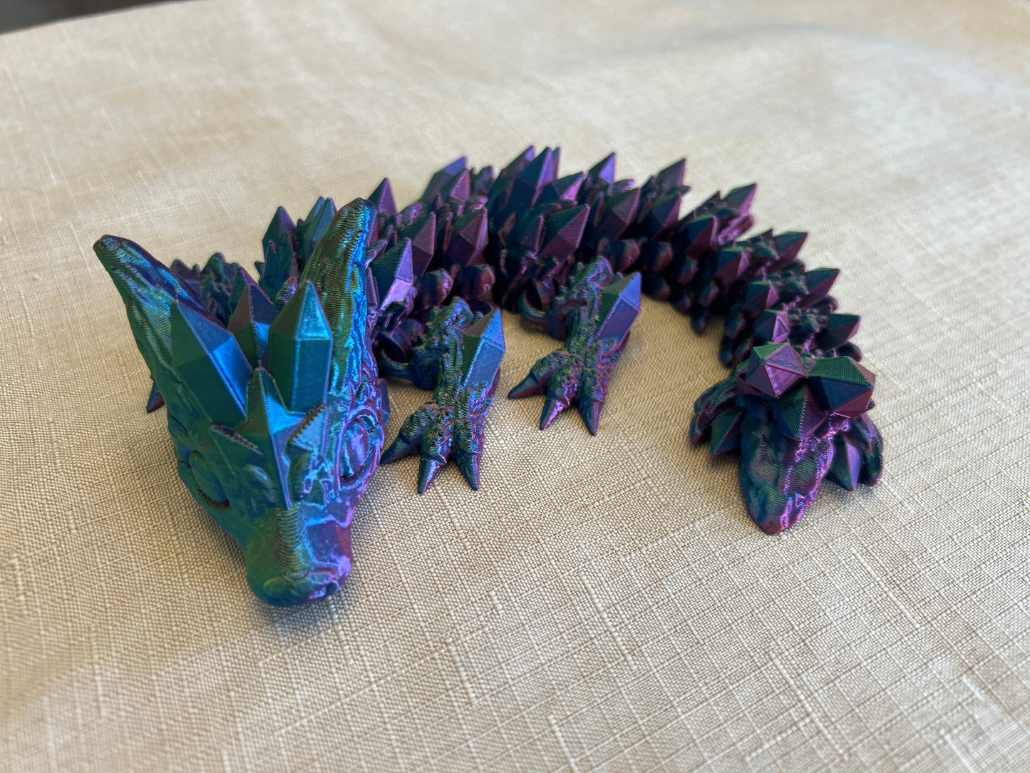 Baby Crystal Wolf Dragon