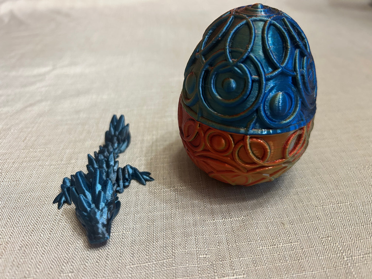 Baby dragon and Egg
