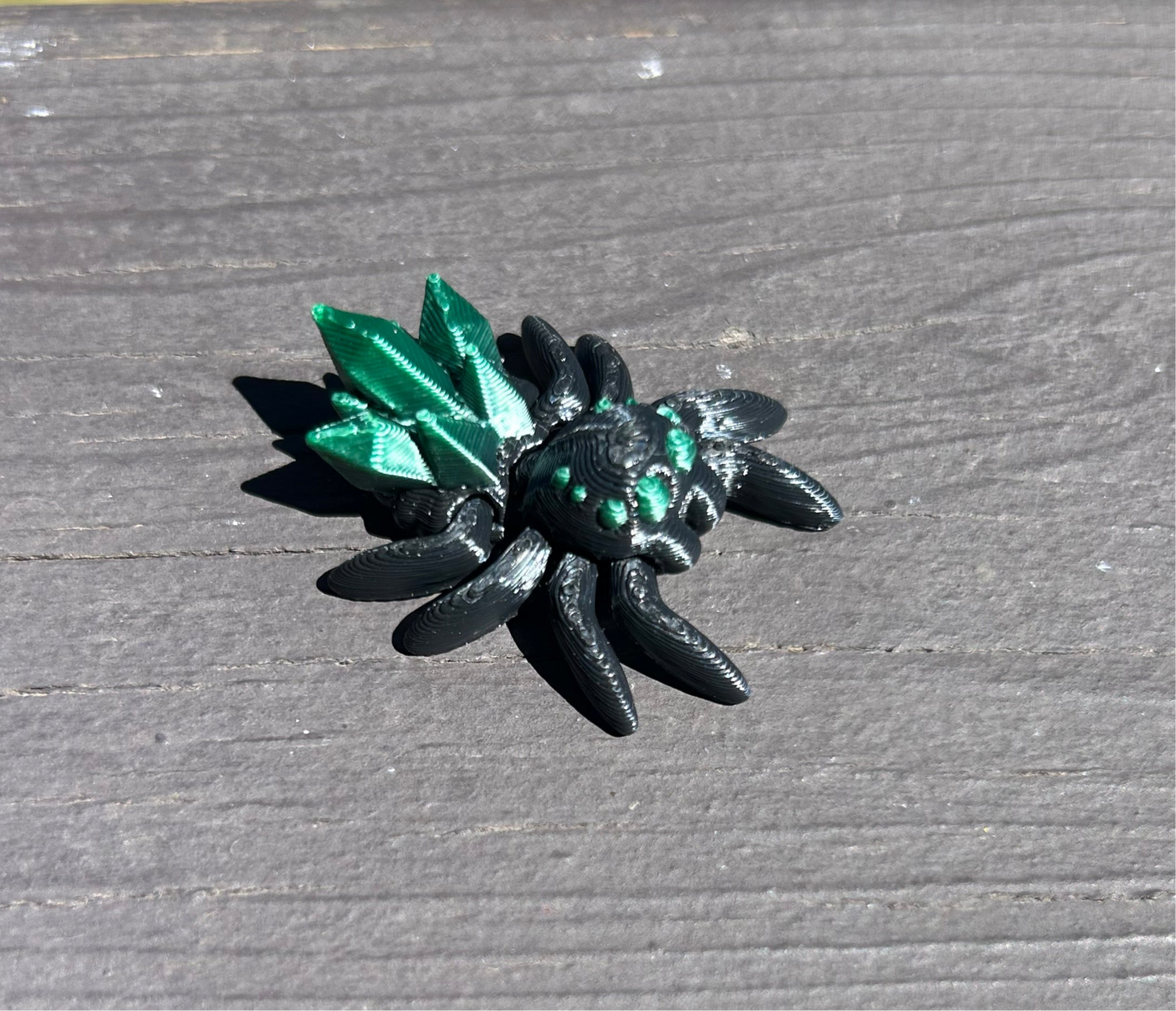 Magnetic Articulated Crystal Spiders