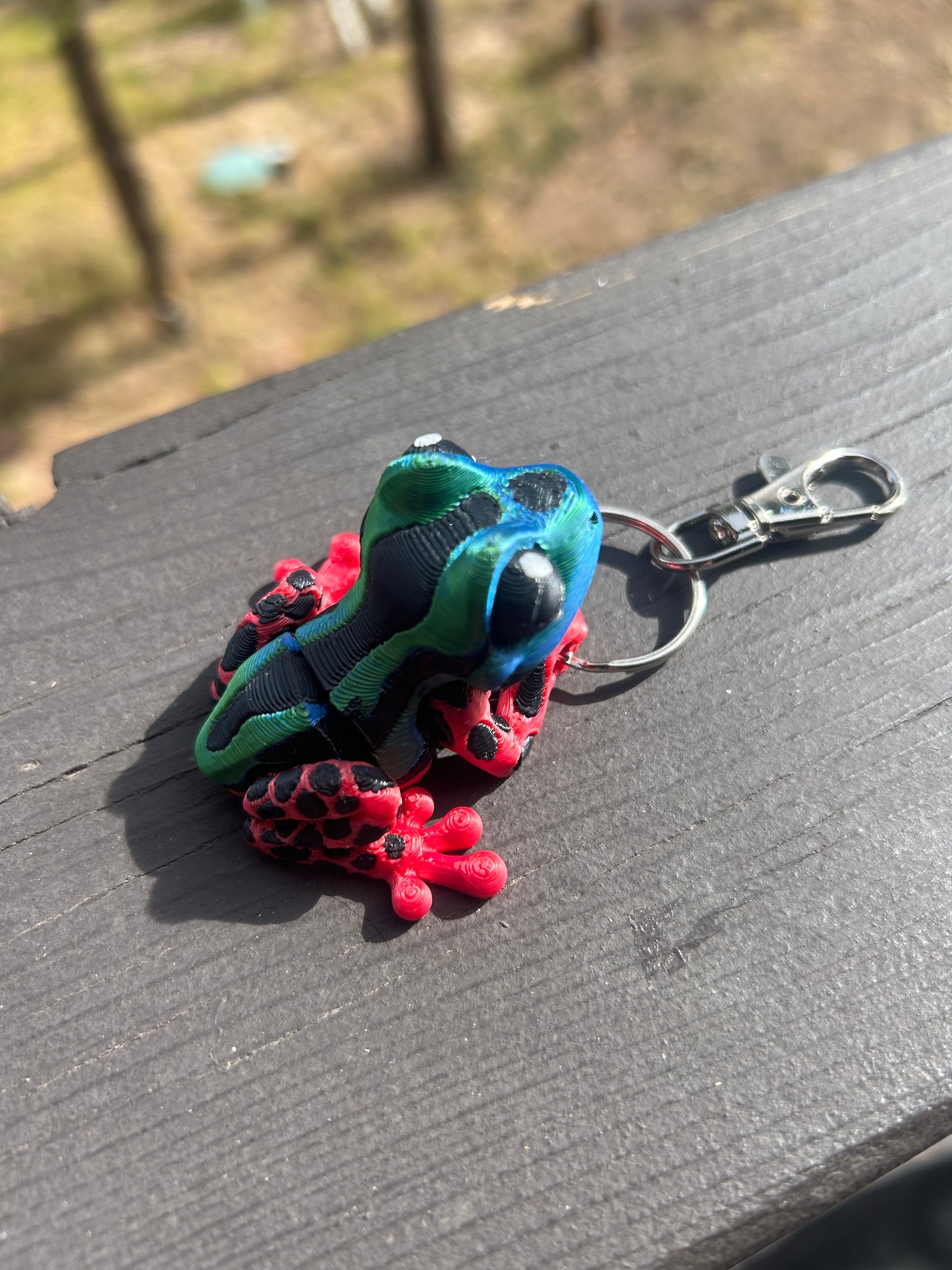 Poison Dart Frog Keychains