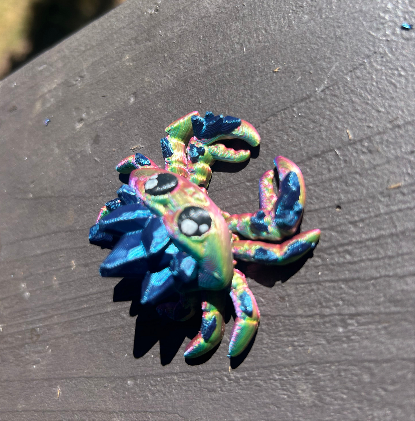 Crystal Crab Magnets