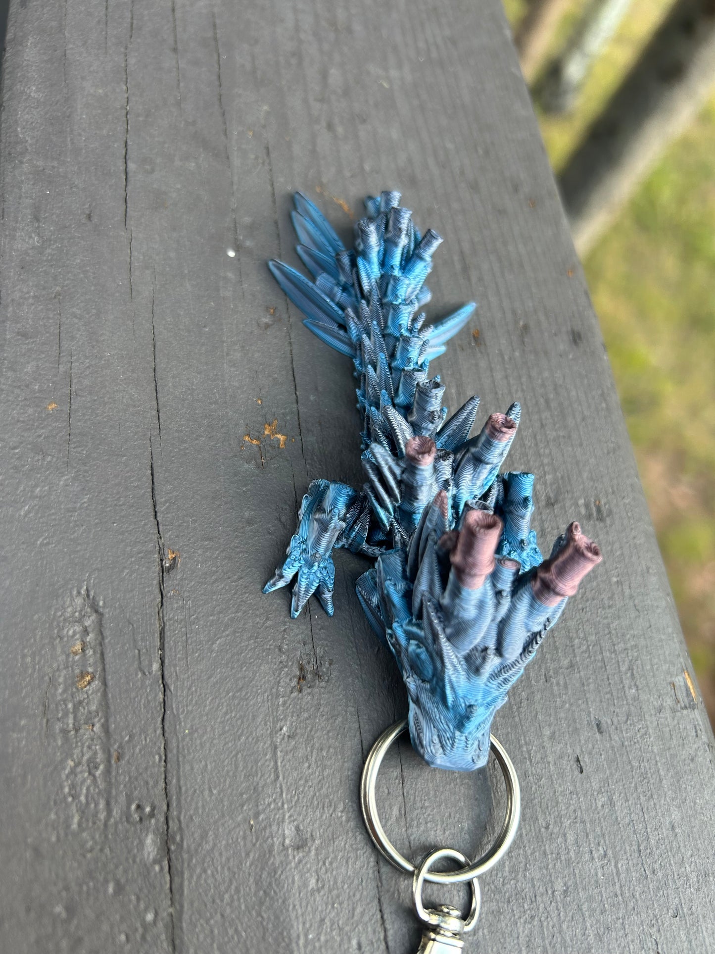 Bamboo Dragon Tadling Keychains