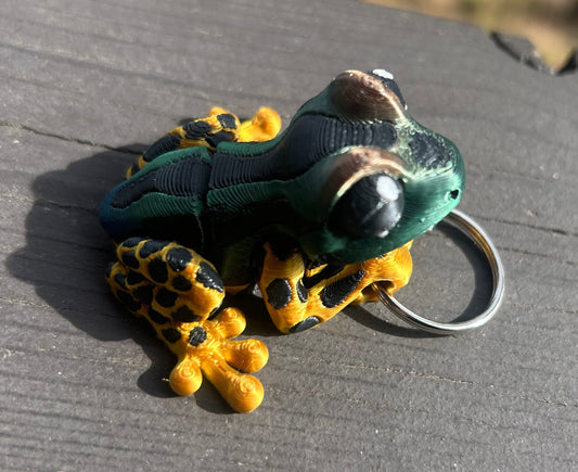 Poison Dart Frog Keychains