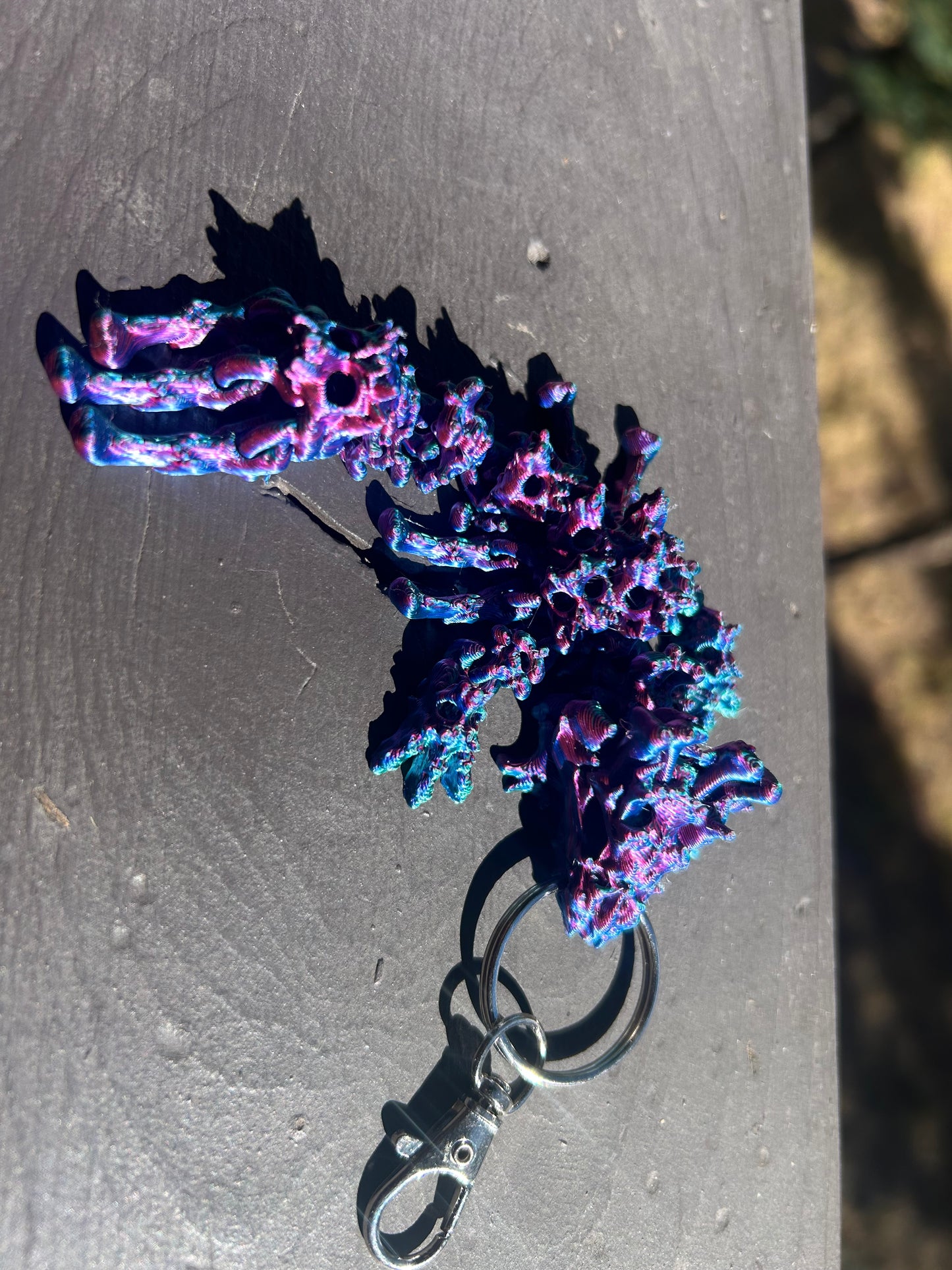 Hollow Tadling Dragon Keychains