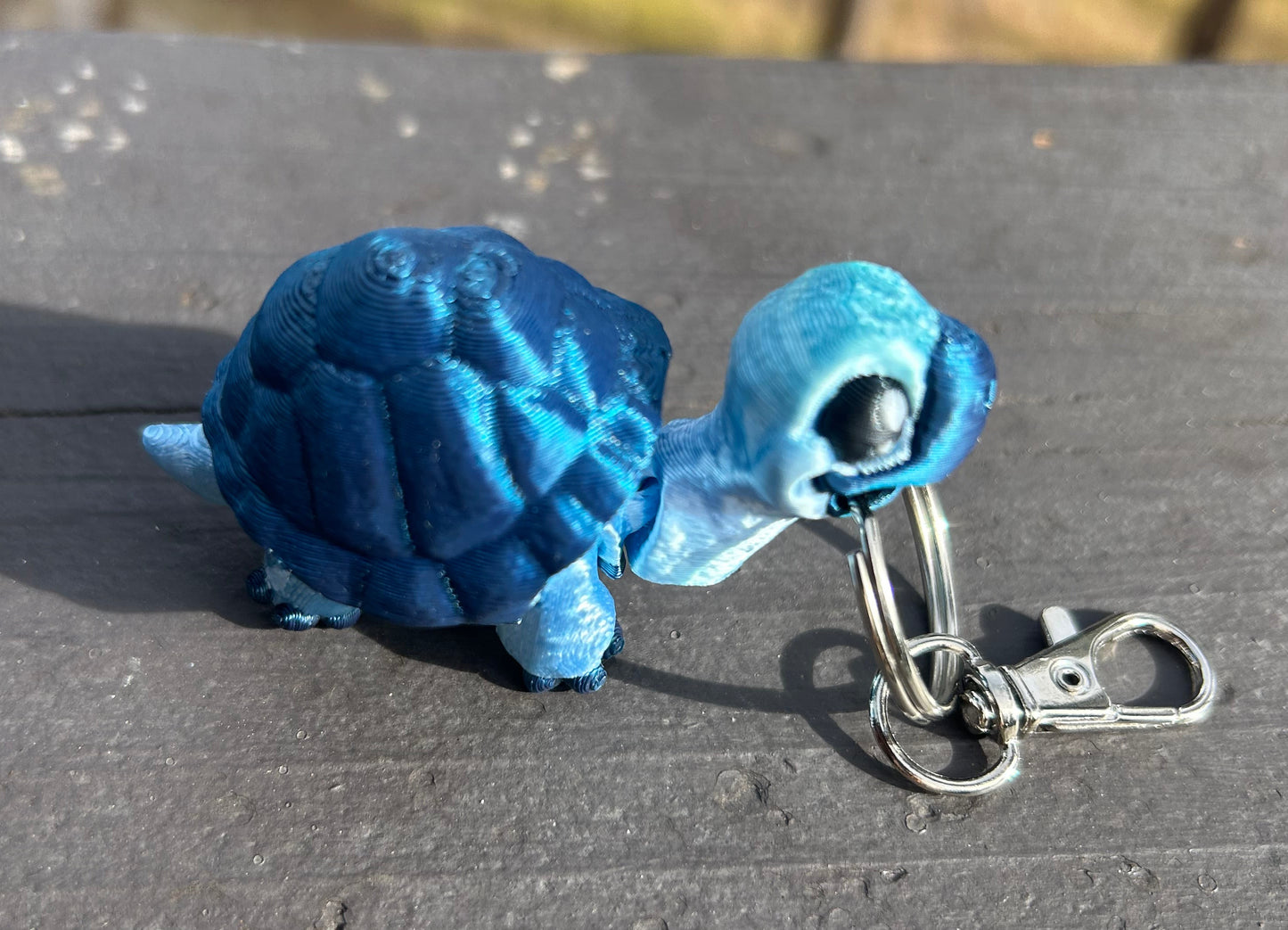 Baby Snapping Turtle Keychains