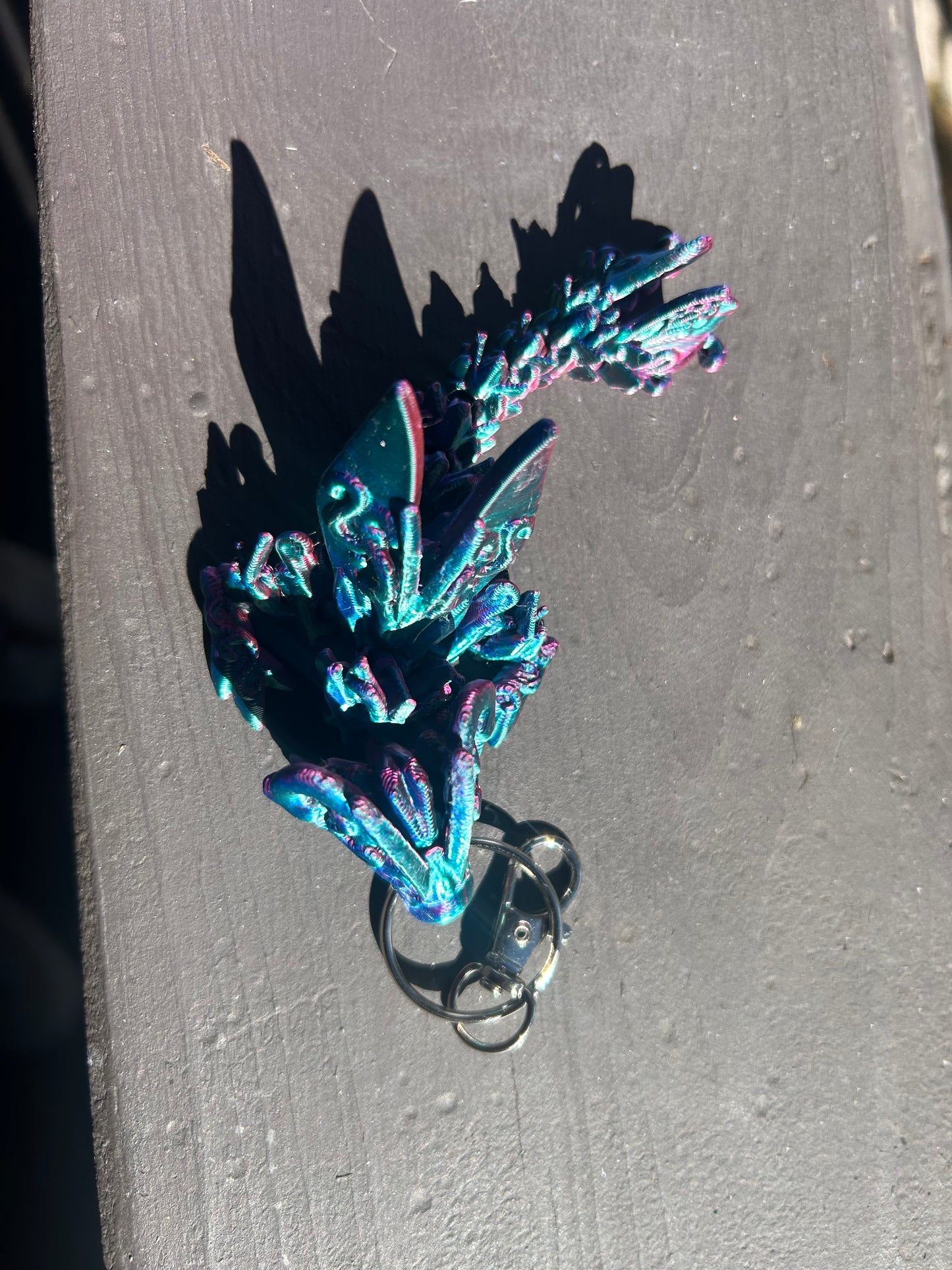 Butterfly Dragon Tadling Keychains