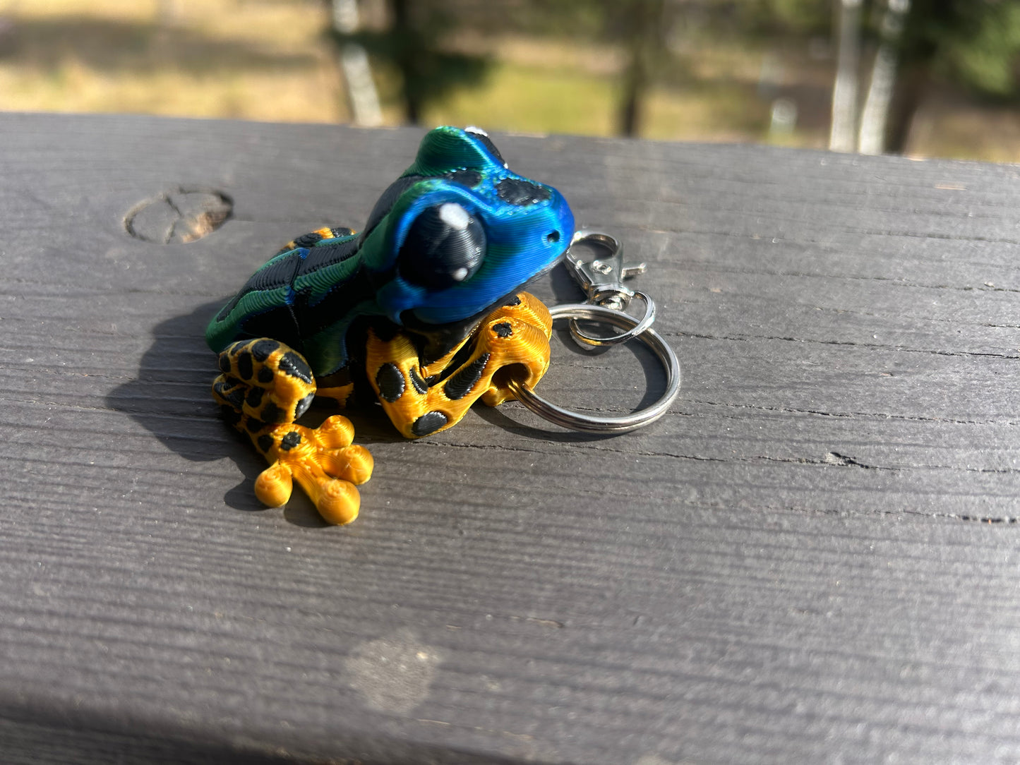 Poison Dart Frog Keychains