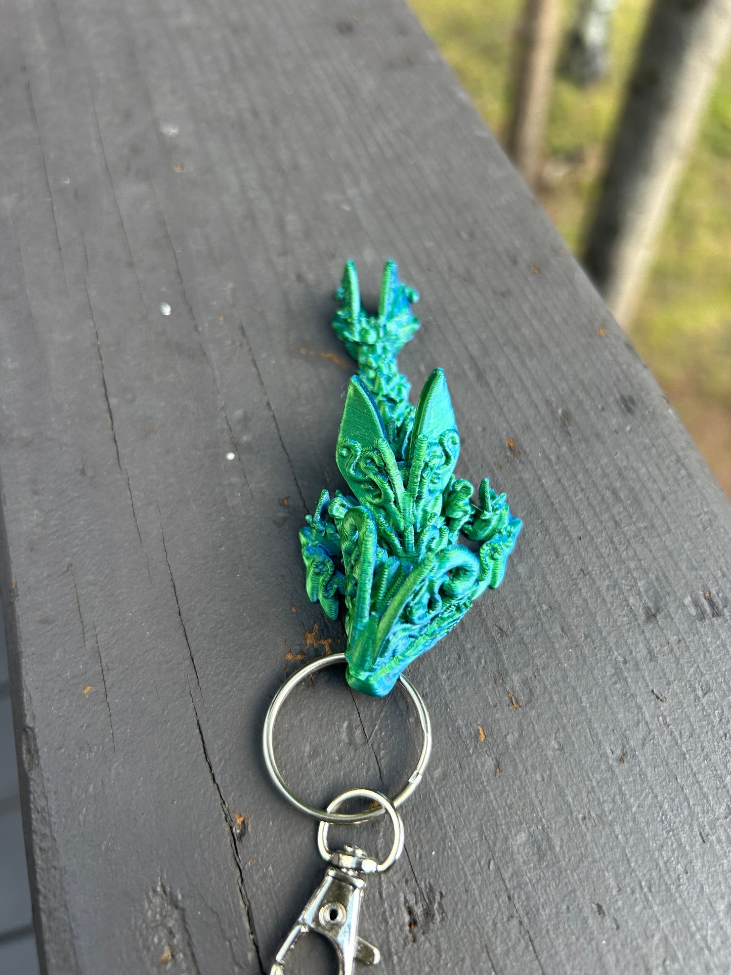 Butterfly Dragon Tadling Keychains