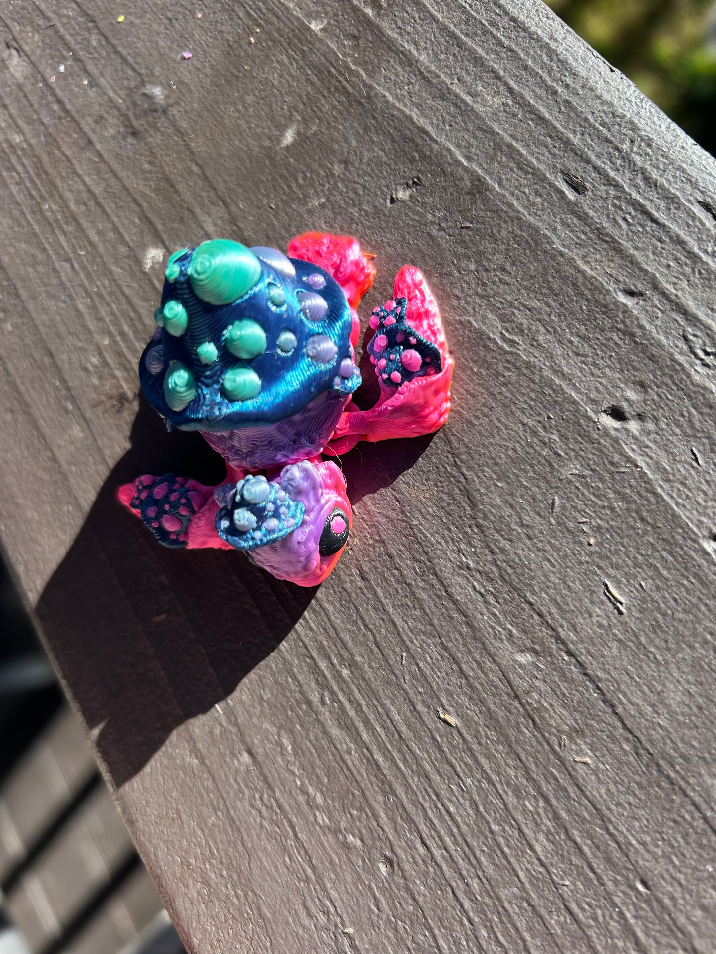 Tiny Mushroom Turtle Magnets