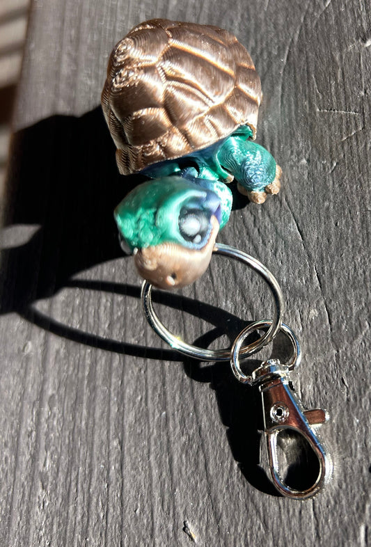 Baby Snapping Turtle Keychains