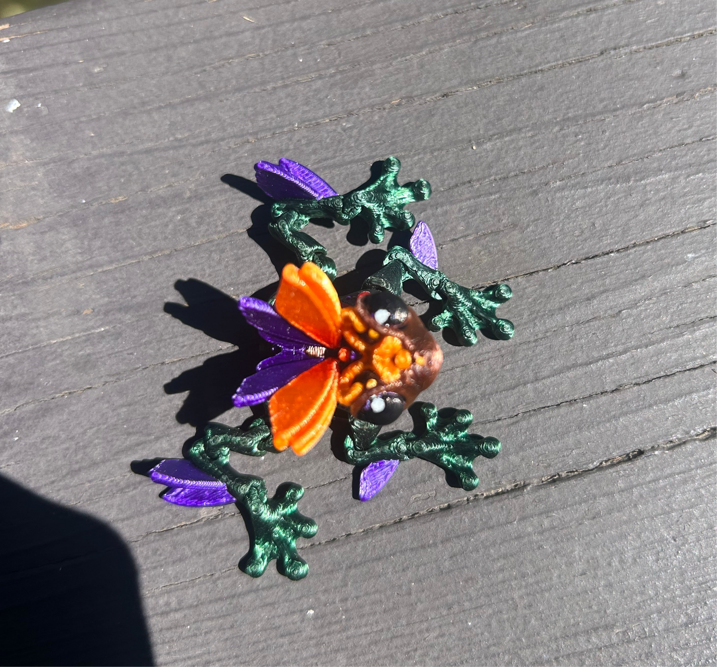 Tiny Butterfly Frog Magnets