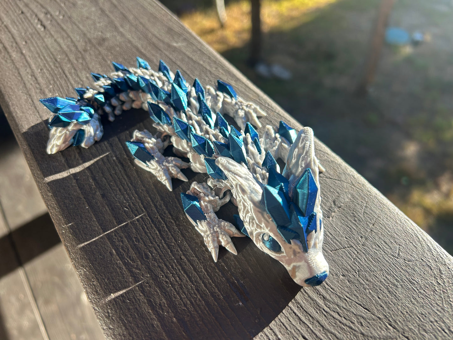 Baby Crystal Wolf Dragon