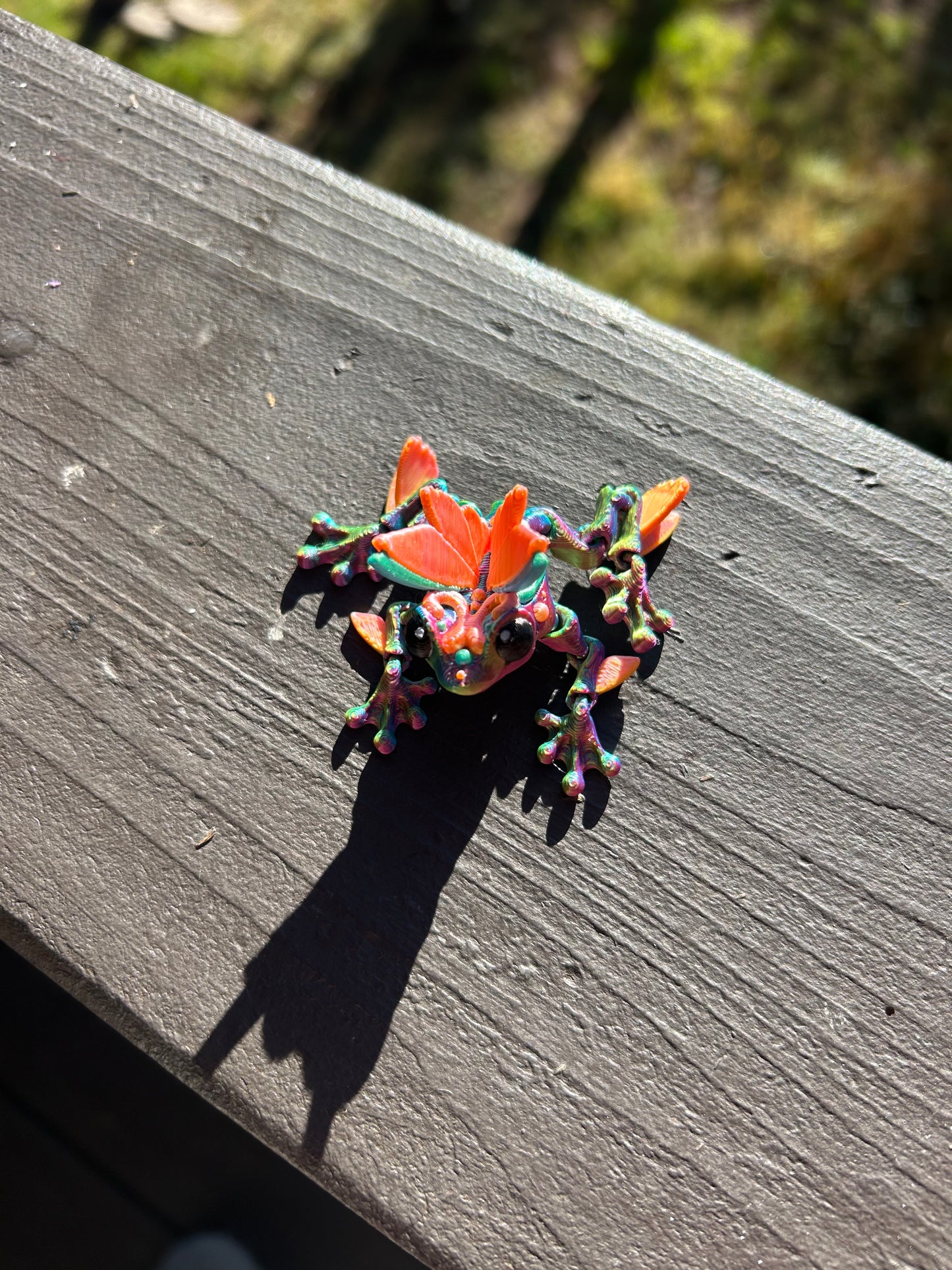 Tiny Butterfly Frog Magnets