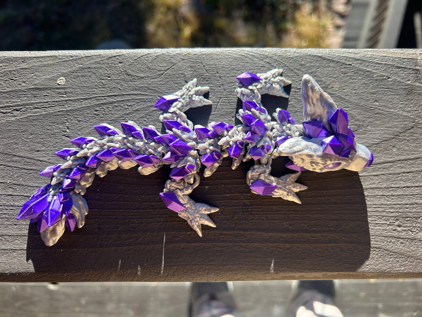 Baby Crystal Wolf Dragon