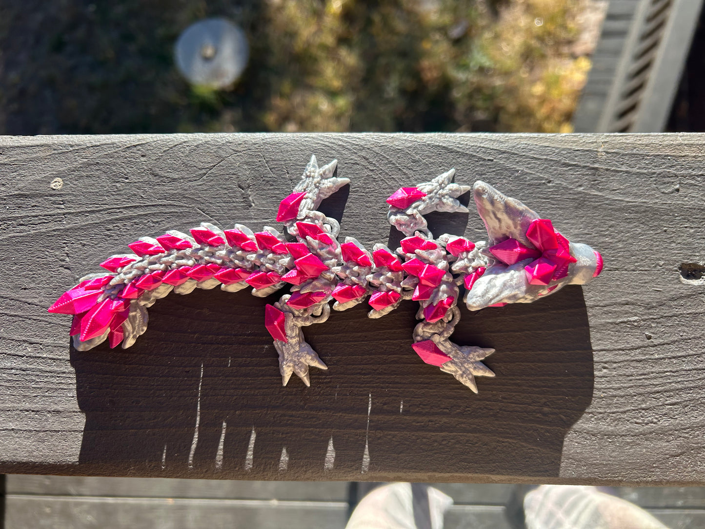 Baby Crystal Wolf Dragon