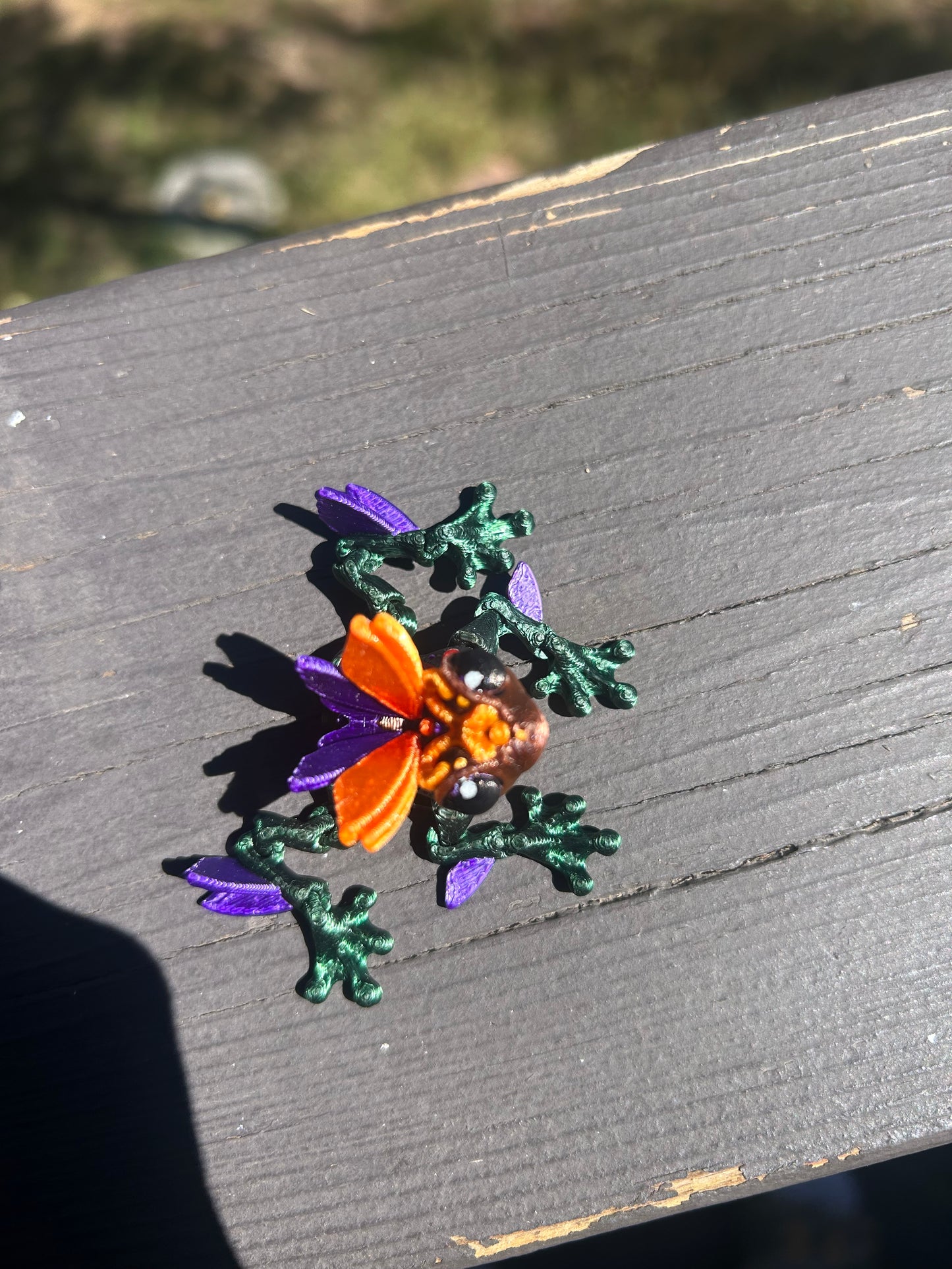 Tiny Butterfly Frog Magnets