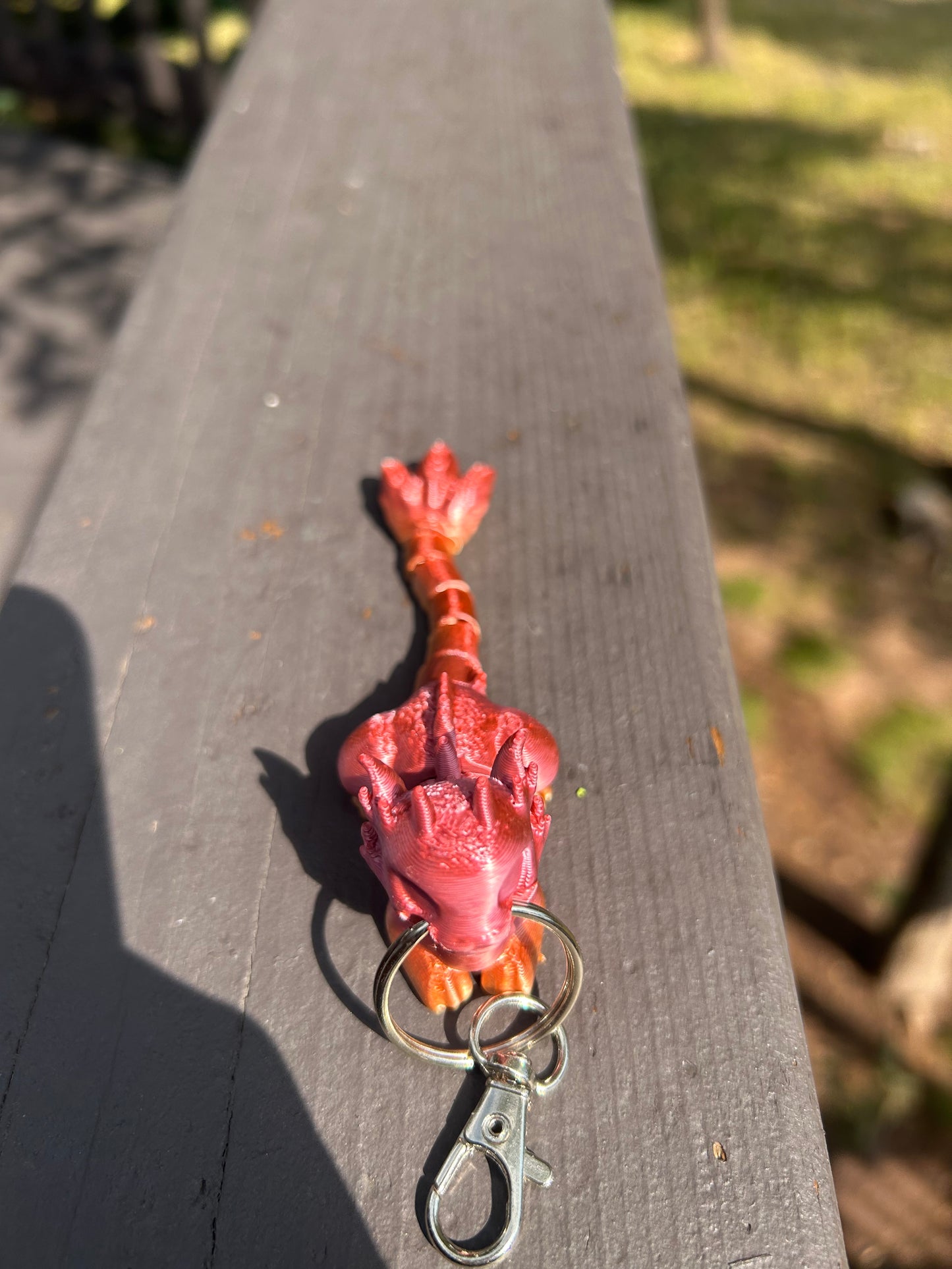 Cat Dragon Keychains