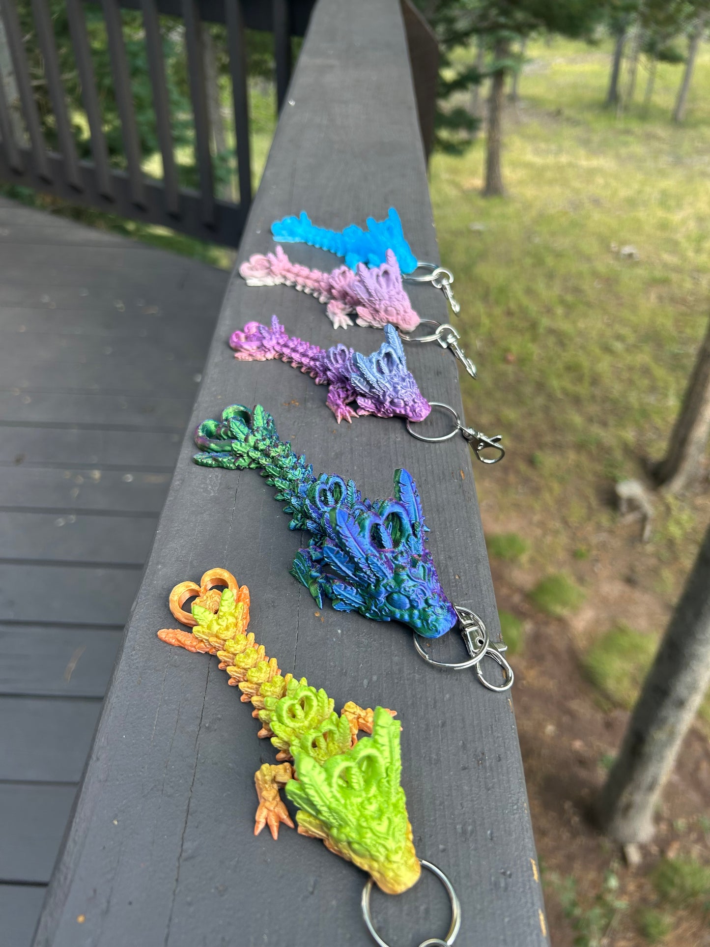 Lightheart Dragon Tadlings Keychains