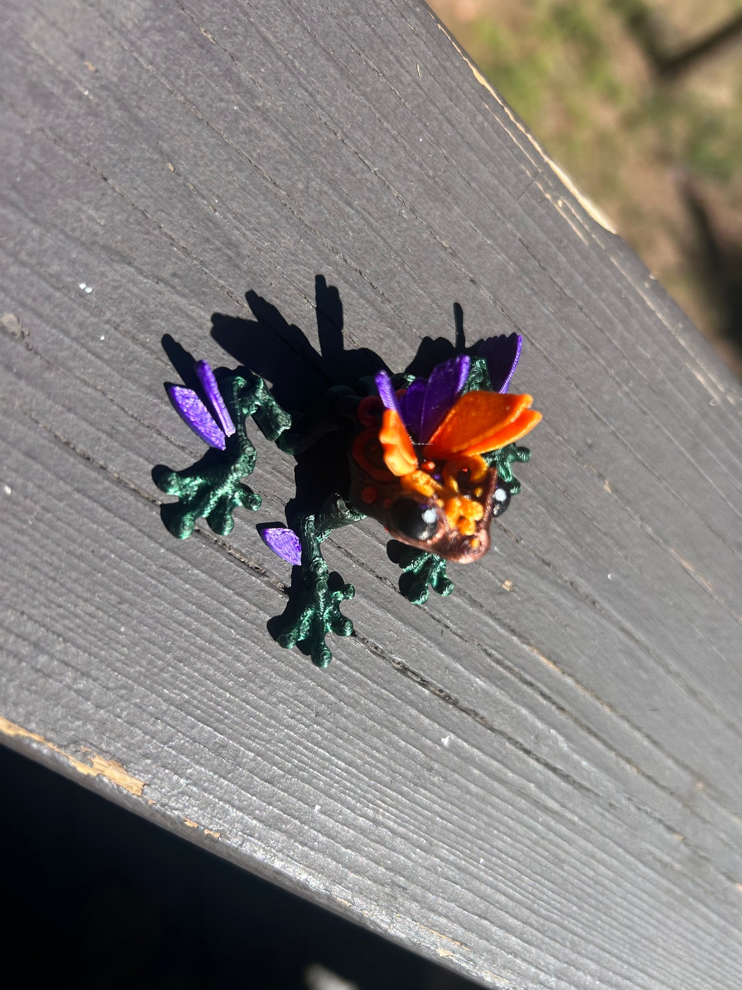 Tiny Butterfly Frog Magnets