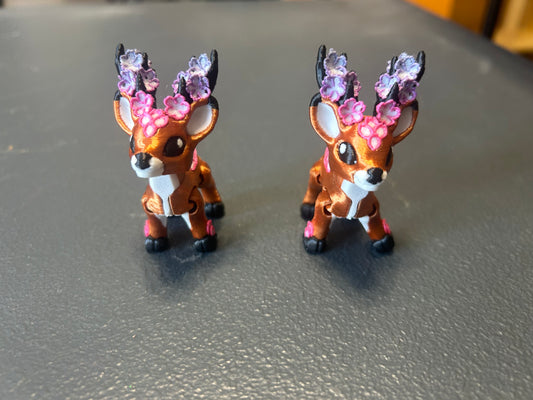 Cherry Blossom Reindeer