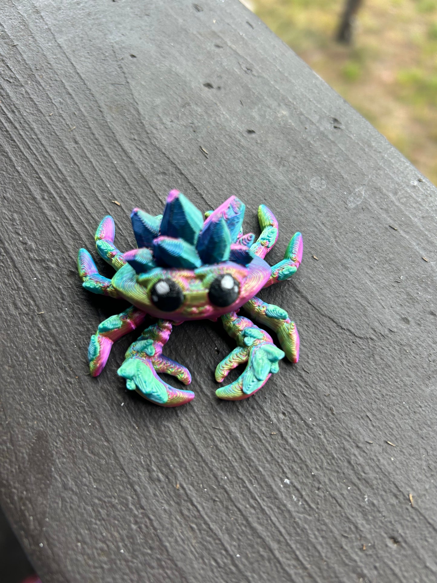 Crystal Crab Magnets