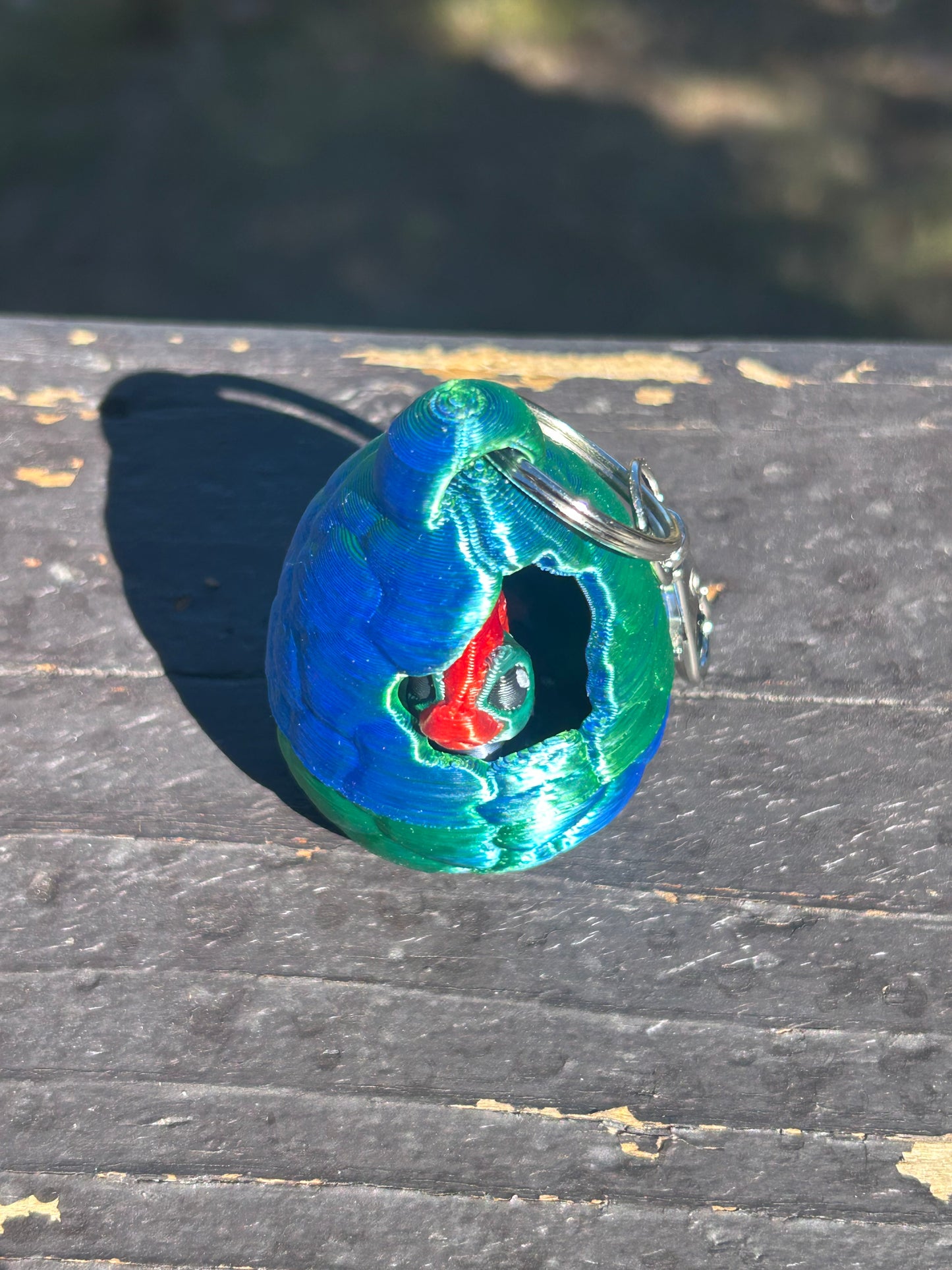 Tiny Dino Hatchlings with egg and Keychain