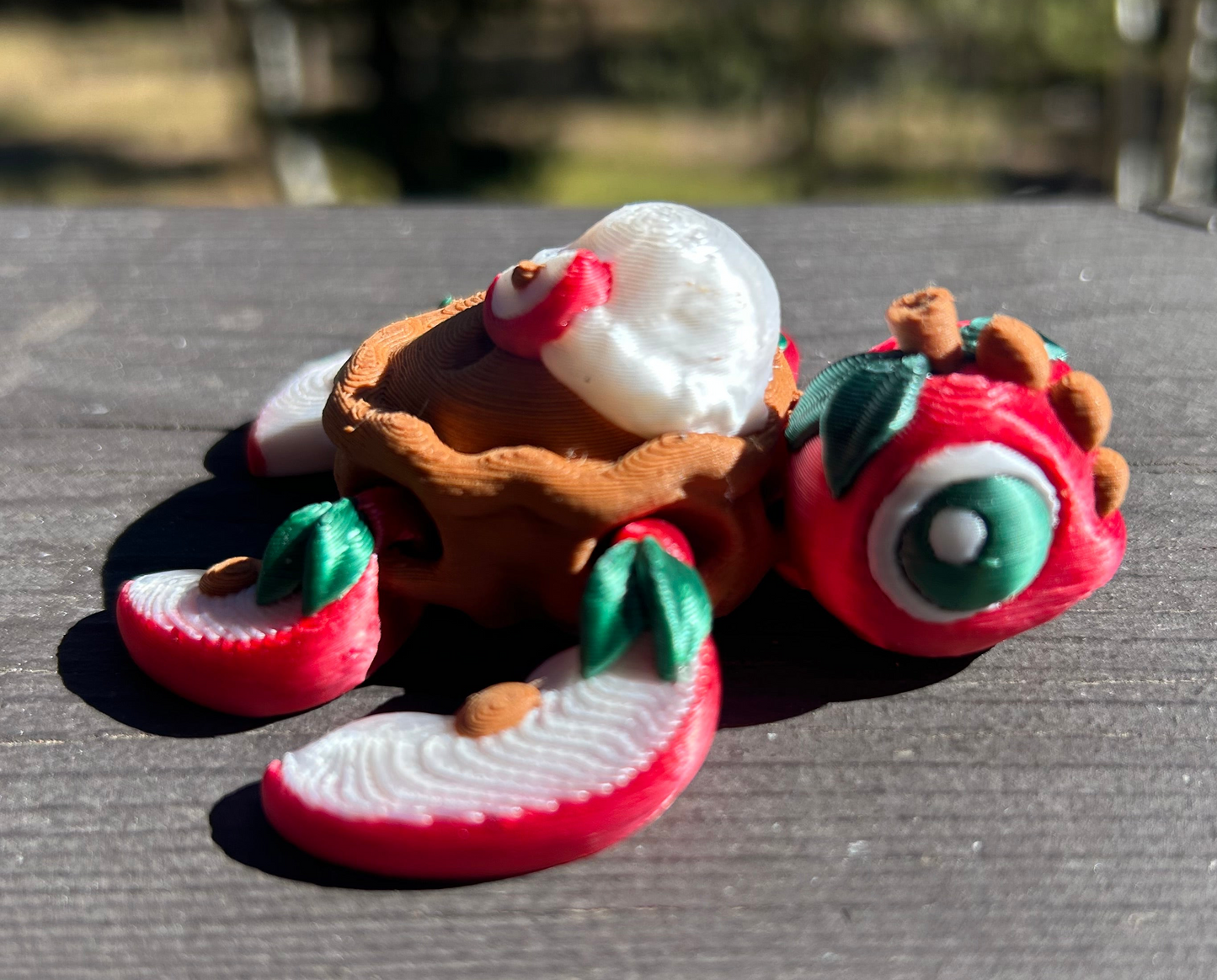 Apple Pie Turtle Magnets