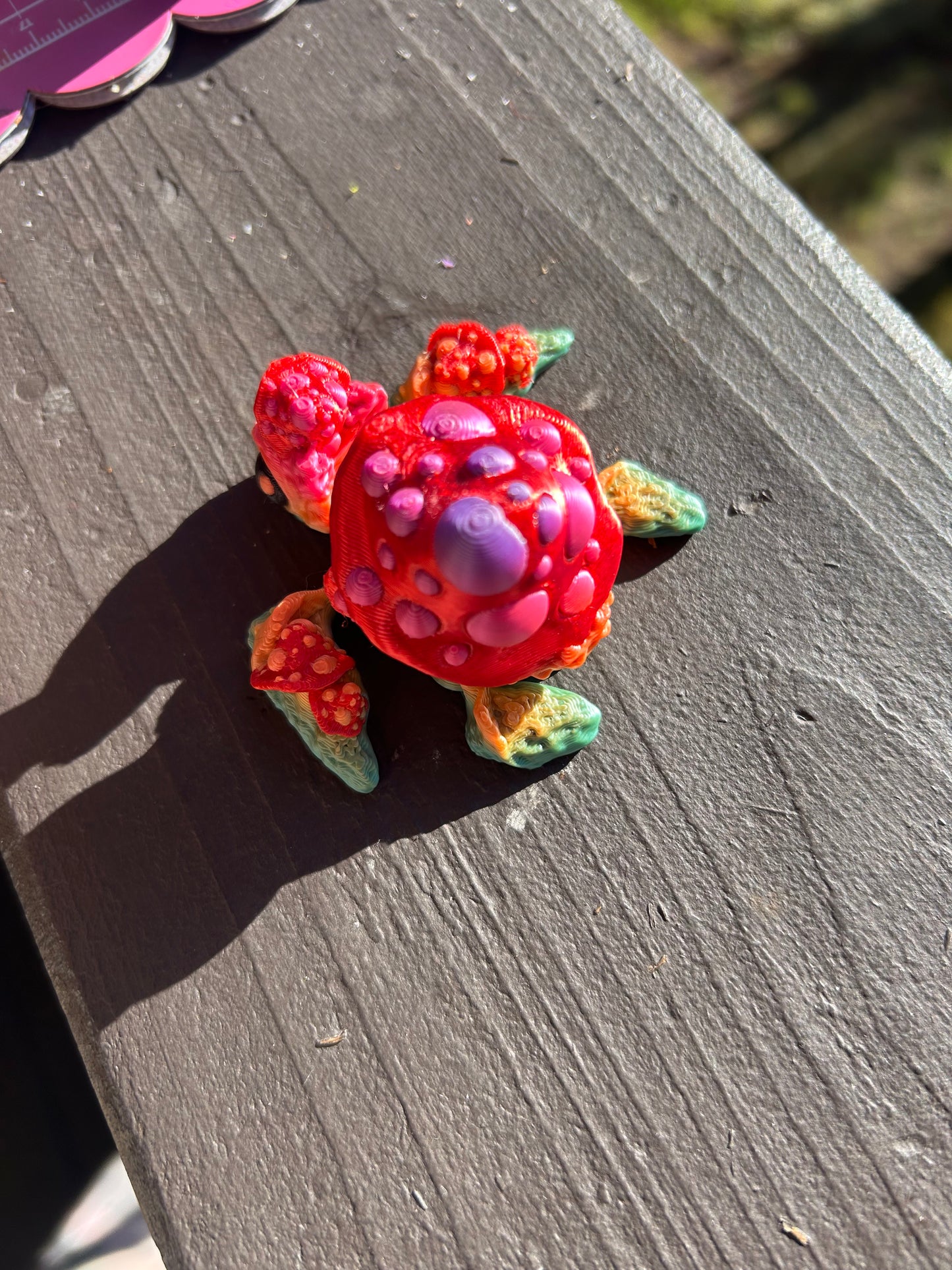 Tiny Mushroom Turtle Magnets