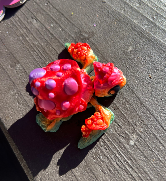 Tiny Mushroom Turtle Magnets