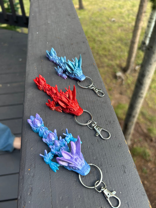 Easter Dragon Tadlings Keychains