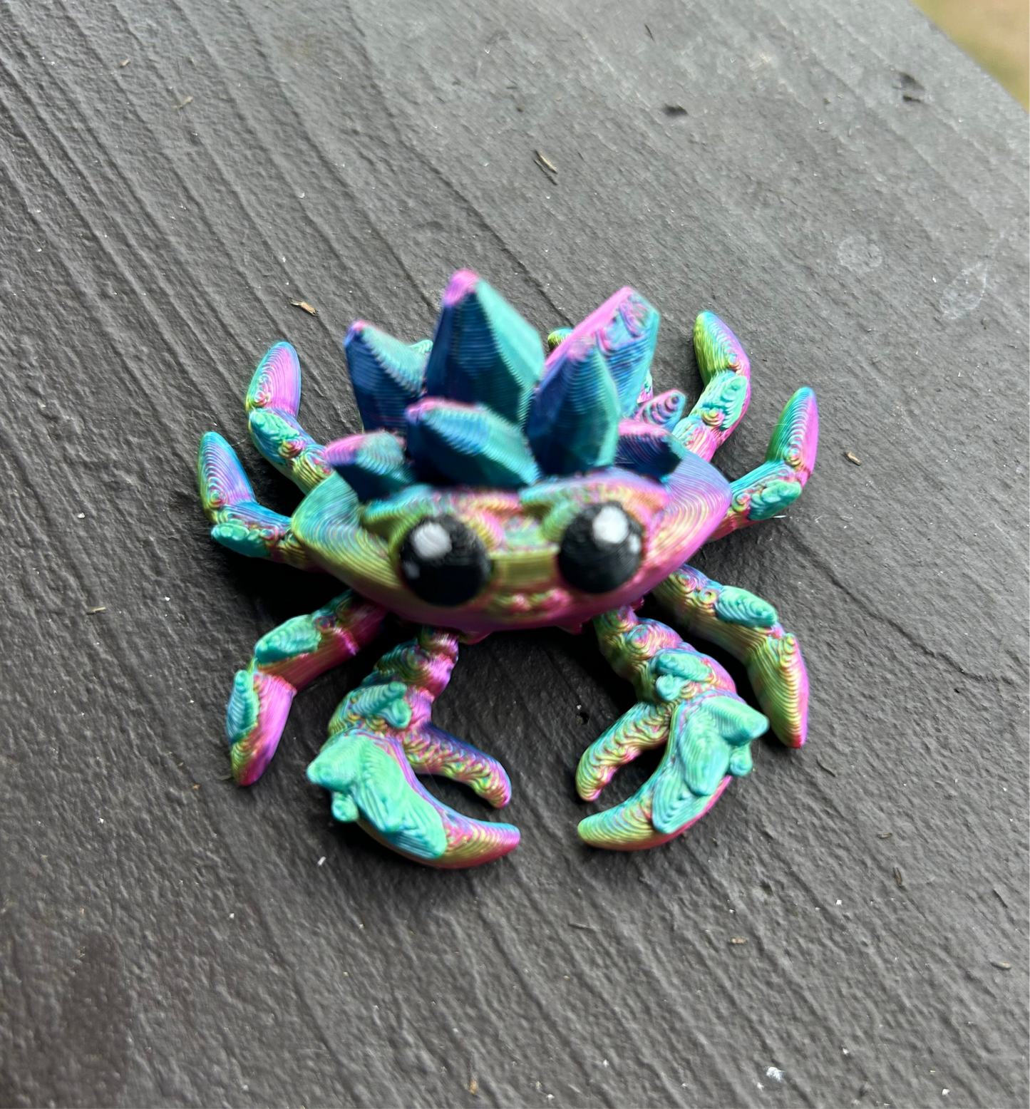 Crystal Crab Magnets