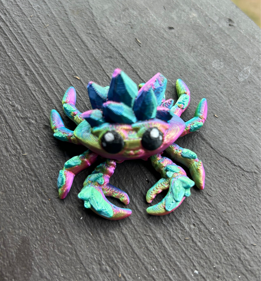 Crystal Crab Magnets