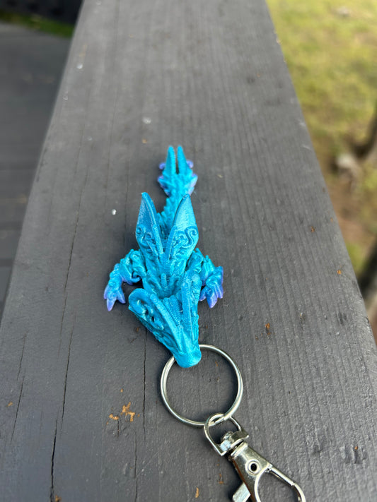 Butterfly Dragon Tadling Keychains