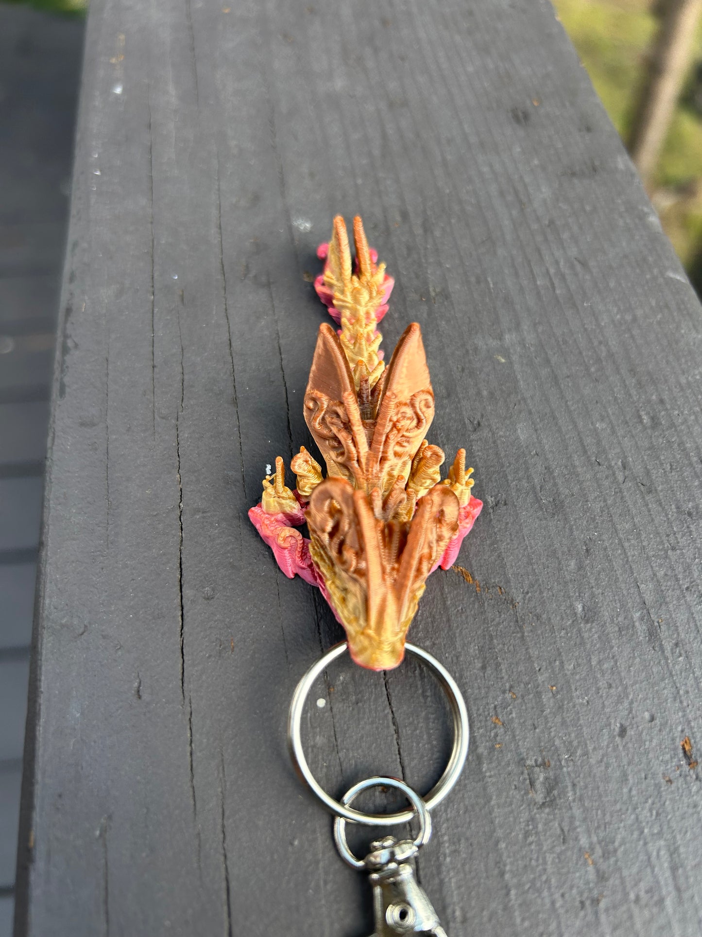 Butterfly Dragon Tadling Keychains