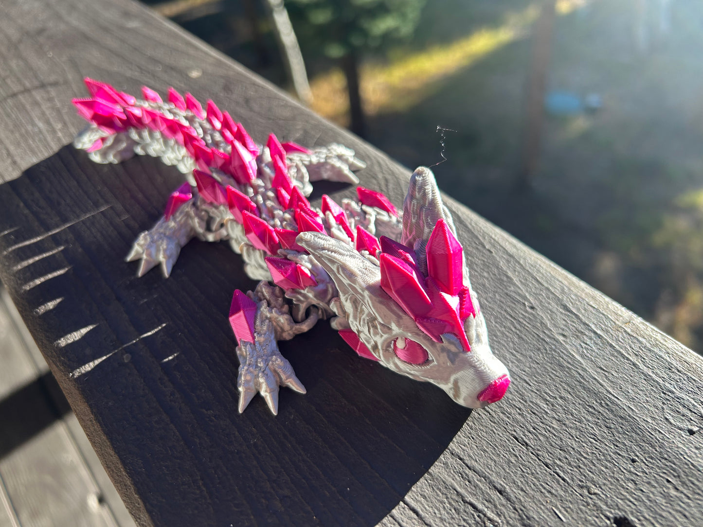 Baby Crystal Wolf Dragon