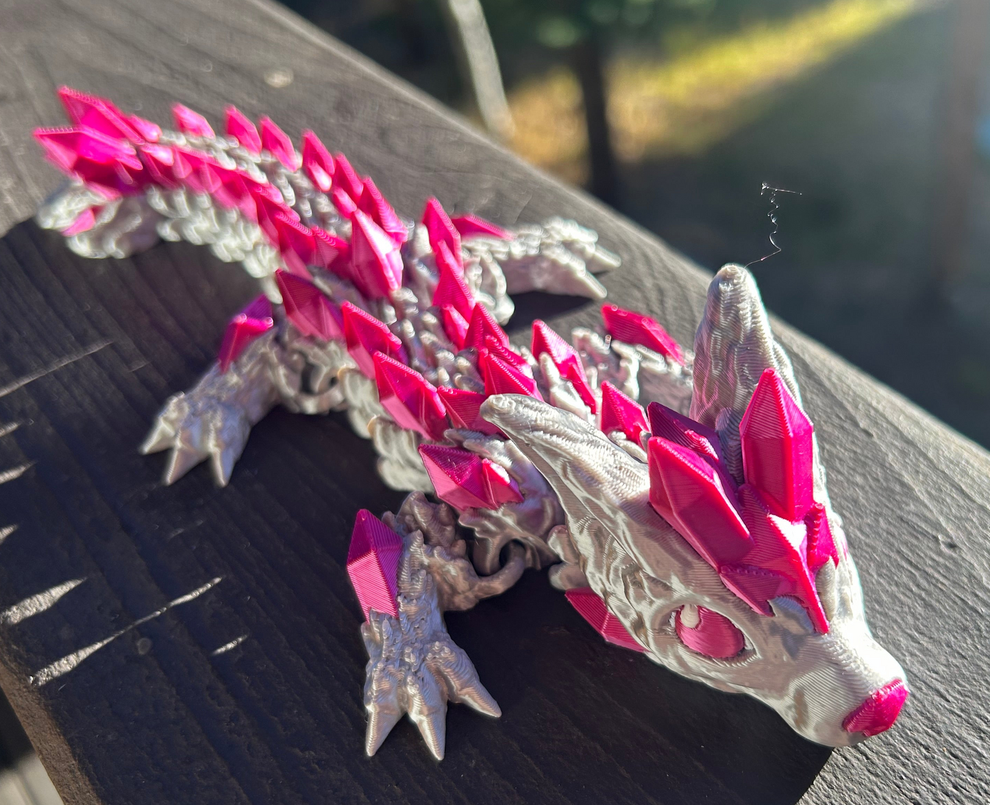 Baby Crystal Wolf Dragon