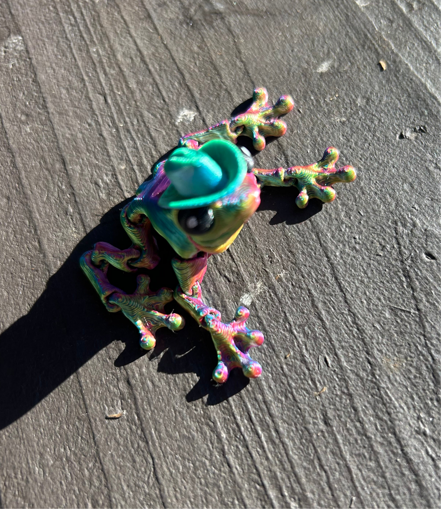 Tiny Cowboy Frog Magnet