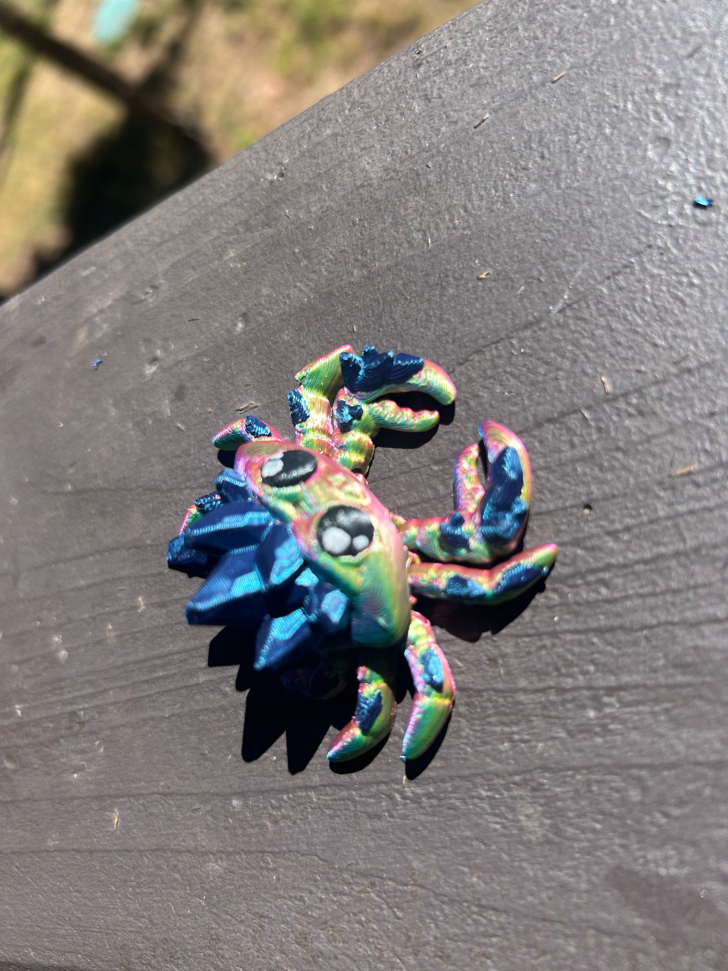 Crystal Crab Magnets