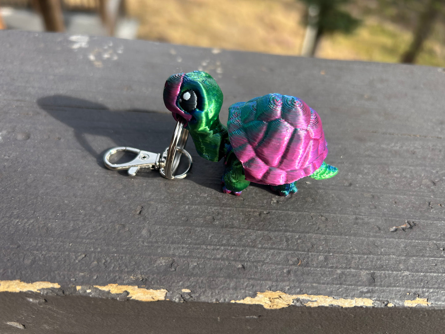 Baby Snapping Turtle Keychains