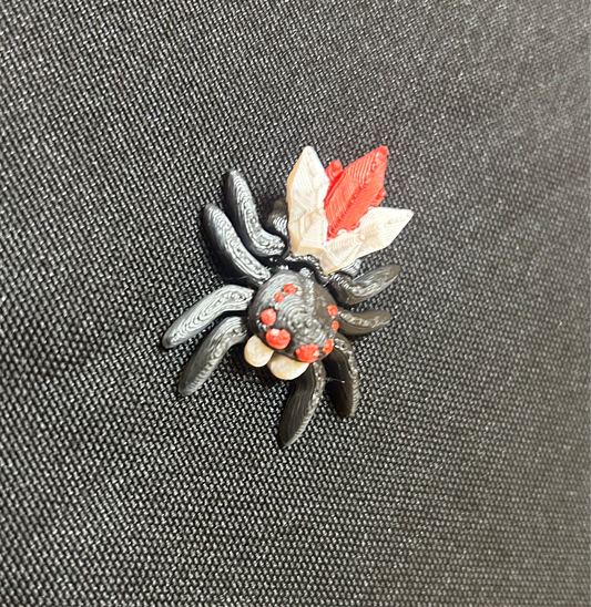 Magnetic Articulated Crystal Spiders