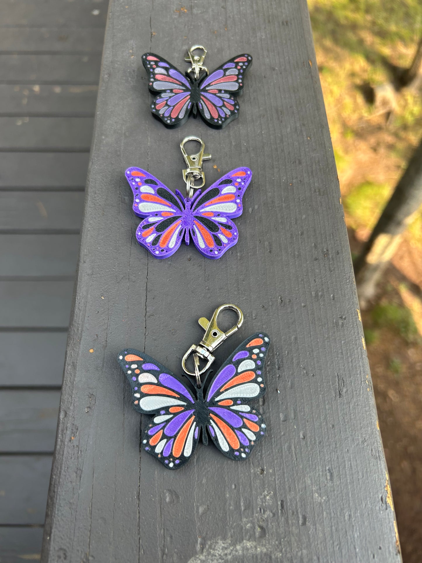 Butterfly Keychains